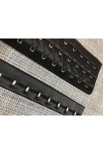 Hasyılmaz Latex Corset Clasp Black - Clasp with Agraph