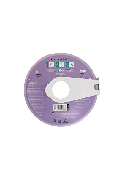 STALEKS AT-240 Grit Manikür Rulo Zımpara (8m)
