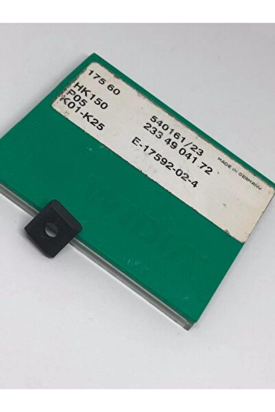Hasyılmaz Widia HK150 E-17592-02-4 Freze Tarama Karbür Elmas Uç - Torna Karbü...