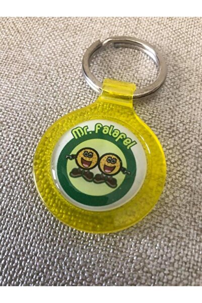 Hasyılmaz Mr. Falafel Drop Type Mica Keychain