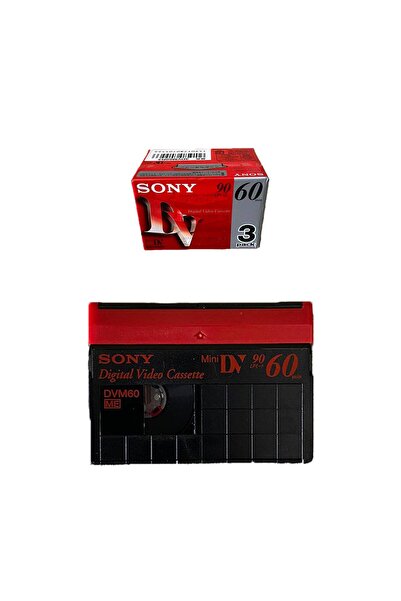 Sony Dvm 60 Mini Dv Kamera Kaseti 1 Adet - 3DVM60R3 Mini Dv Kaset
