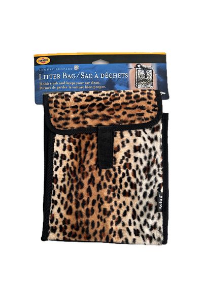 Hasyılmaz Leopard Patterned Car Seat Back Organizer Bag 21x19x7cm