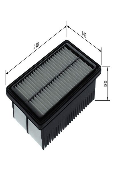 Bosch Air Filter Hyundai I20 1.2 11/2014 - 8/2020 62 (Kw) Gb