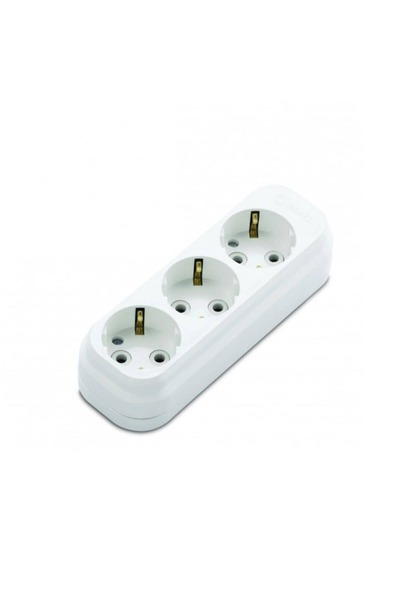 MAKEL 3 lu Grup Topraklı Priz Kablosuz Klemensli