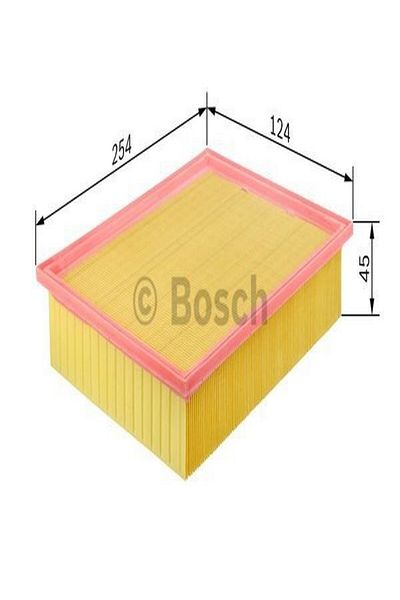 Bosch Air Filter Hyundai Getz 1.5 Crdi 5/2003 - 8/2005 60 (Kw) Tb