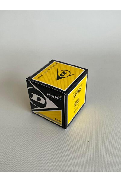 DUNLOP N1-SR Pro Squash Topu Beyaz 1 Adet 12X1BBX