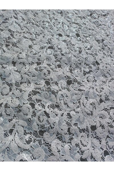 Hasyılmaz Pullu Nakışlı Abiyelik Gelinlik Güpürlü Kumaş 4 Top 1,75x150m