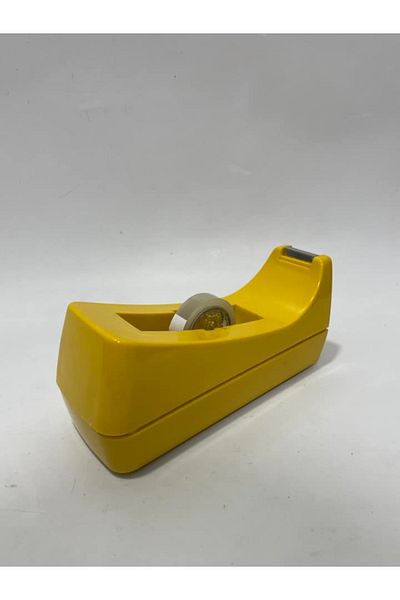 Hasyılmaz Medium Tape Cutting Machine - 33m, 12-19mm, Matte Yellow
