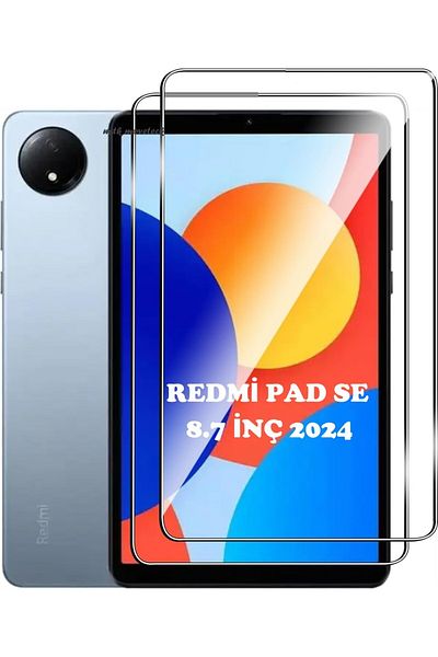 m.tk moveteck واقي شاشة Xiaomi Redmi Pad Se مقاس 8.7 بوصة، شفاف ومرن وغير قابل للكسر، حماية كاملة من الزجاج النانوي