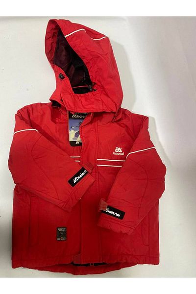 Kaierlai Red L Size Ski Coat - Kcm-702 Children's Coat