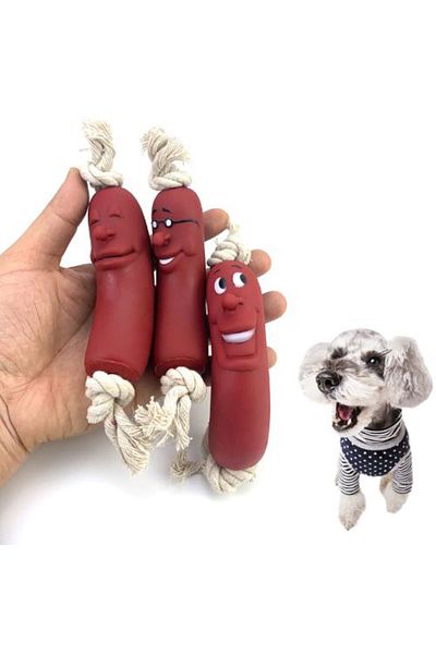 Seyrangah Toy Sausage for Dogs