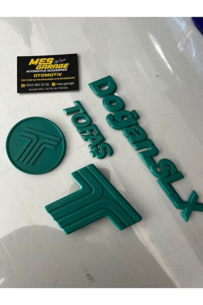 TUNİNG TOFAŞ DOĞAN SLX SOLUK YAZI SETİ
