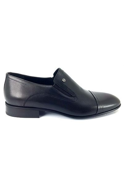 MARCOMEN 9429 Casual Leather Classic Men's Shoes-Black