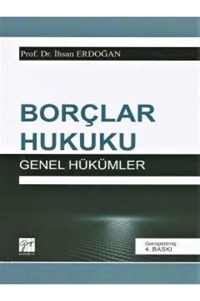 Gazi Kitabevi Borçlar Hukuku Genel Hükümler