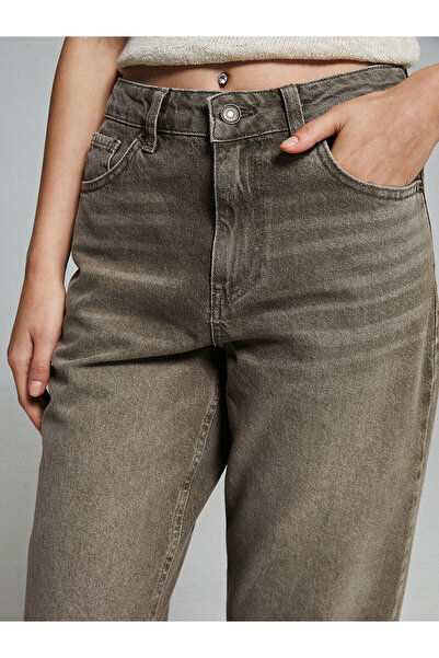 LC Waikiki Lcwk Straight Fit Kadın Jean Pantolon