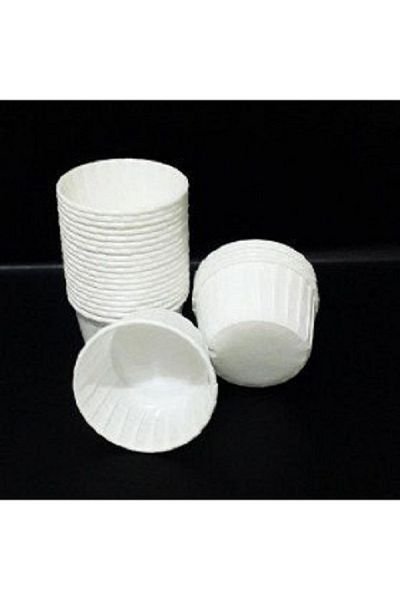 Zanzibar Pack of 50 White Muffin Cupcake Molds - Airfryer Compatible Cake Capsule