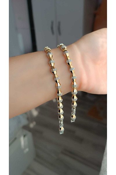 GÜRLER GOLD STEEL BRACELET