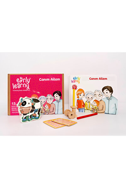 EarlyLearny - Türkçe 13. Ay Bebek Eğitim Seti