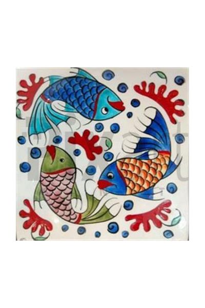 pixartsanat Fishes Pixart Art Diamond Mosaic Painting Diamond Turkey 35*38
