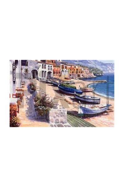 pixartsanat Beach Shores Pixart Art Diamond Mosaic Painting Diamond Turkey 79*51