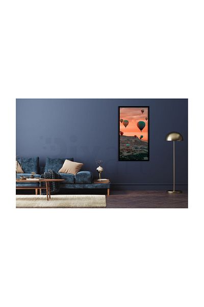 pixartsanat Cappadocia Flying Balloons Pixart Art Diamond Mosaic Painting Diamond Turkey 40*60