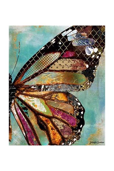 pixartsanat Perfect Patterned Butterfly Wing PixArt Art Diamond Mosaic Painting Daimond Turkey 37*52