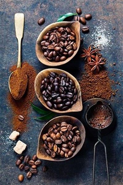 pixartsanat Assorted Coffee Beans Pixart Art Diamond Mosaic Painting Diamond Turkey 46*69
