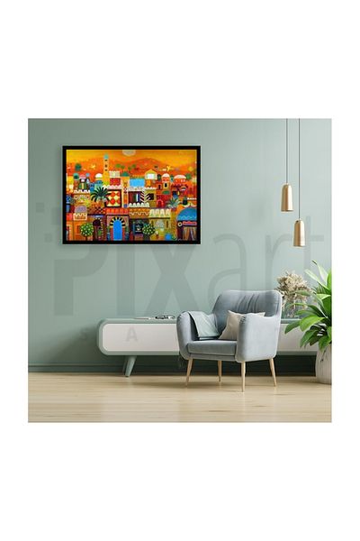 pixartsanat Marrakesh Pixart Art Diamond Mosaic Painting Diamond Turkey 69*51