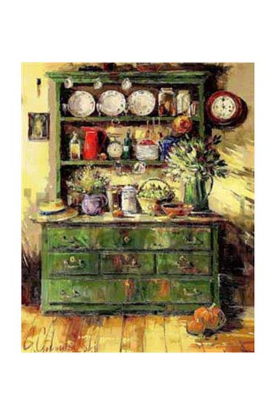 pixartsanat Old Kitchen Cabinet Pixart Art Diamond Mosaic Painting Diamond Türkiye 46*56