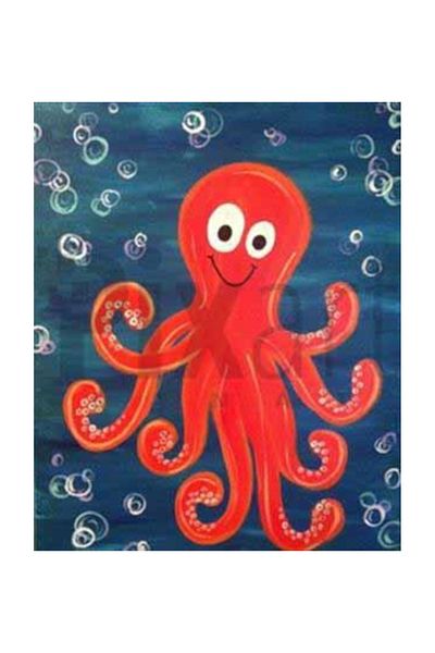 pixartsanat Cute Octopus Pixart Art Diamond Mosic Painting Daimond Turkey 43*53