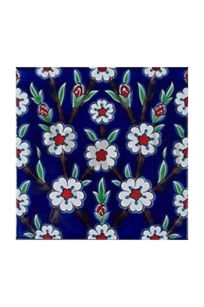 pixartsanat White Flowers Pixart Art Diamond Mosaic Painting Diamond Turkey 52*52