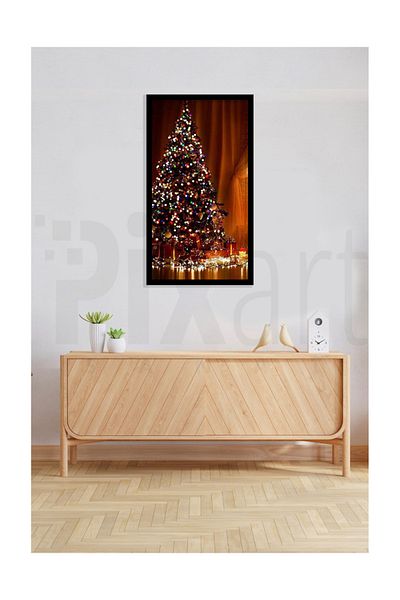 pixartsanat Fancy Christmas Tree Pixart Art Diamond Mosaic Painting Diamond Turkey 37*69