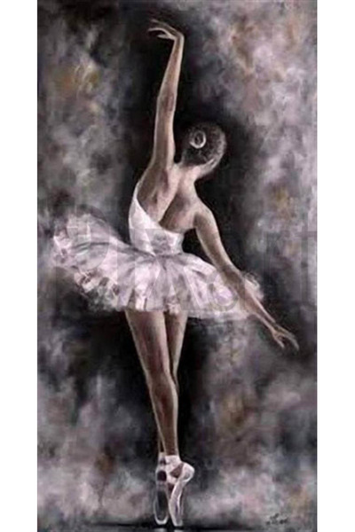 pixartsanat Balerin Pixart Sanat Elmas Mozaik Tablo Diamond Türkiye 36*69