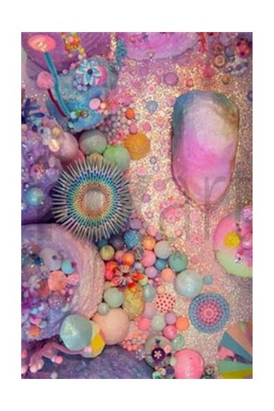 pixartsanat Pixart Art - Colorful Stones Mosaic Dress Diamond Turkey 45*66