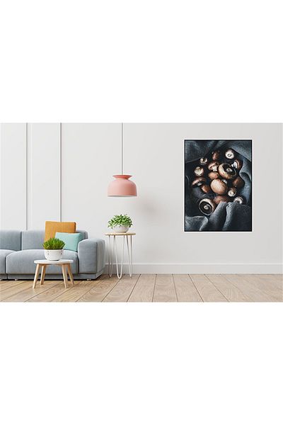 pixartsanat Chestnut Mushroom Pixart Art Diamond Mosaic Painting Diamond Turkey 43*61