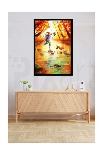 pixartsanat Walking in Nature Pixart Art Diamond Mosaic Painting Diamond Türkiye 43*64