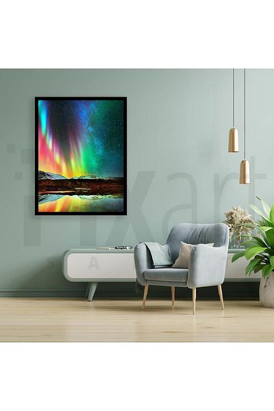pixartsanat Northern Lights 40*50 PixArt Art Diamond Mosaic Painting Diamond Turkey
