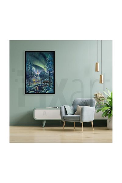 pixartsanat Magic Night Pixart Art Diamond Mosaic Painting Diamond Turkey 43*61