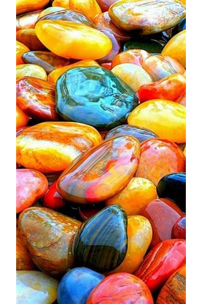 pixartsanat Colorful Stones Pixart Art Diamond Mosaic Painting Diamond Turkey 38*66