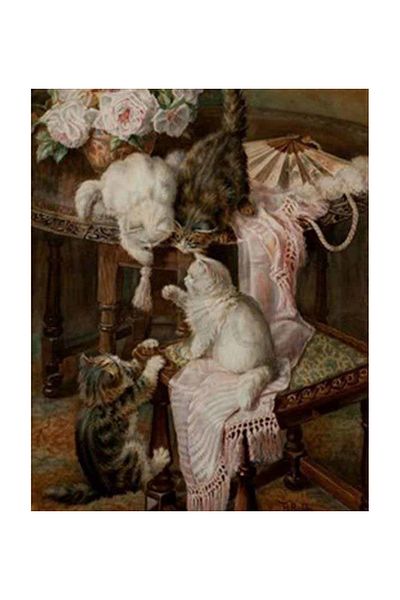 pixartsanat Playtime of Tiny Cats Pixart Art Diamond Musical Painting Daimond Turkey 60*76