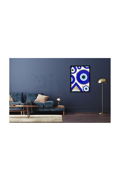 pixartsanat Different Shapes Evil Eye Pixart Art Diamond Mosaic Painting Diamond Türkiye 42*56