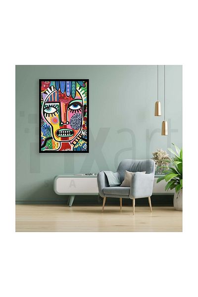 pixartsanat Julia Trembicki Abstract Work Pixart Art Diamond Mosaic Painting Diamond Turkey 40*50