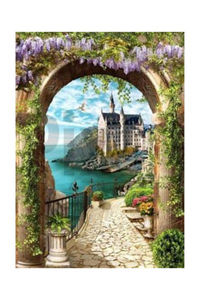 pixartsanat Ivy Milk Pixart Art Diamond Mosaic Painting Diamond Türkiye 43*61