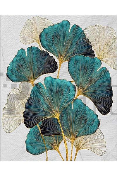 pixartsanat Ginkgo pointed stones 40*50 PixArt Art Diamond Mosaic Painting Diamond Turkey