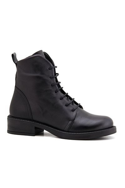 ALBİNİ Cizme casual Albini 10019 din piele naturală-negru