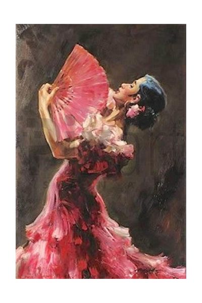pixartsanat Spanish Karmen Pixart Art Diamond Mosaic Painting Diamond Turkey 41*61
