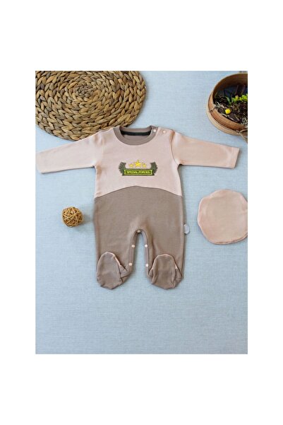 Narnuga MİRAYLİFE 3-6 9-12 12-18 شهرًا قوة خاصة مطرزة قبعة صغيرة للأطفال البن...