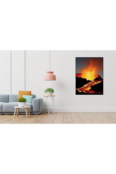 pixartsanat Volcanic Lava Pixart Art Diamond Mosaic Painting Diamond Turkey 40*60