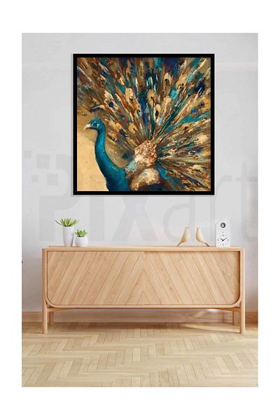 pixartsanat Old Peacock Drawing Pixart Art Diamond Mosaic Painting Daimond Turkey 57*57