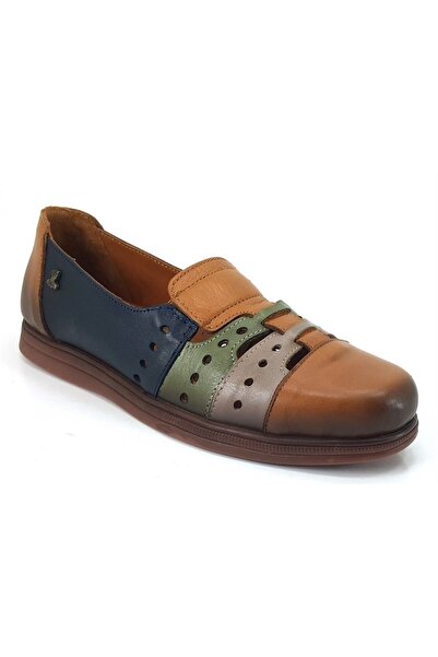 venüs ayakkabı Обувки Venus 1813672 от естествена кожа - Taba